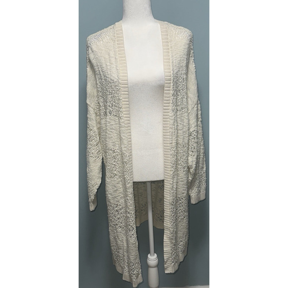 Torrid Women 5X Open Stitch Cardigan Bohemian Lounge Casual Basic Workwear Light - Picture 1 of 13